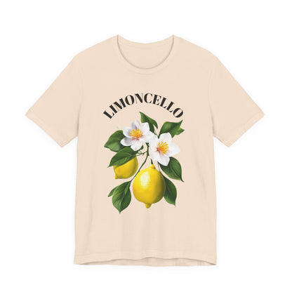 Limoncello Graphic Tee - Fresh Citrus Vibe, Summer Fashion, Unisex Casual Wear, Gift for Lemon Lovers, Vacation Ready
