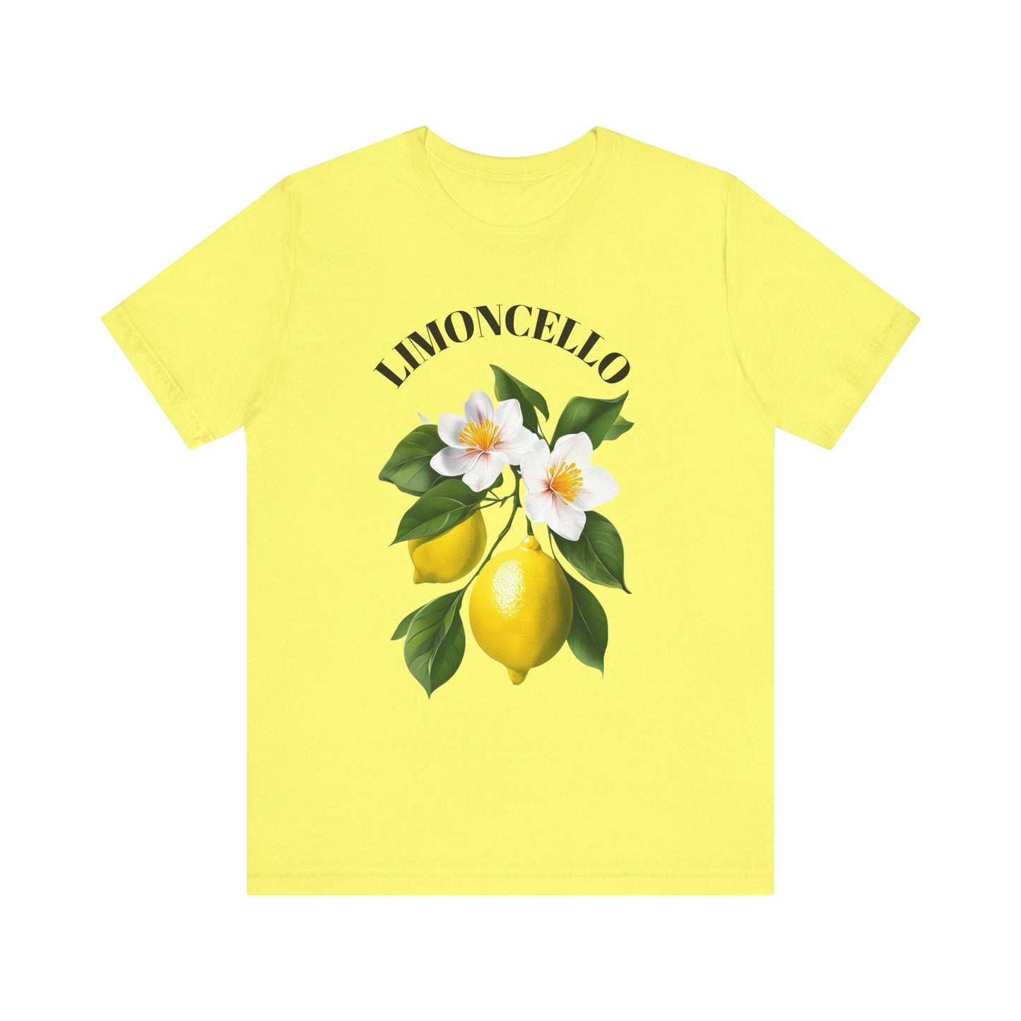 Limoncello Graphic Tee - Fresh Citrus Vibe, Summer Fashion, Unisex Casual Wear, Gift for Lemon Lovers, Vacation Ready