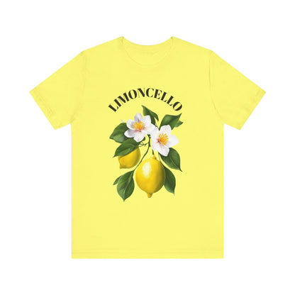 Limoncello Graphic Tee - Fresh Citrus Vibe, Summer Fashion, Unisex Casual Wear, Gift for Lemon Lovers, Vacation Ready
