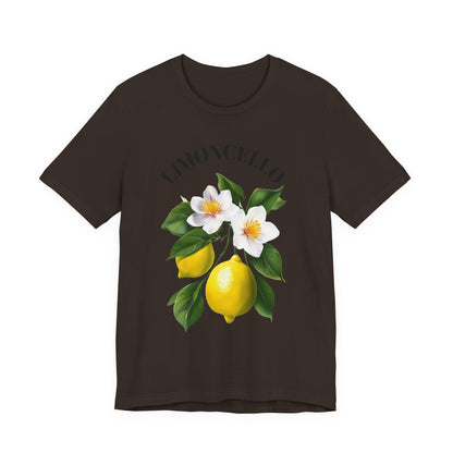 Limoncello Graphic Tee - Fresh Citrus Vibe, Summer Fashion, Unisex Casual Wear, Gift for Lemon Lovers, Vacation Ready
