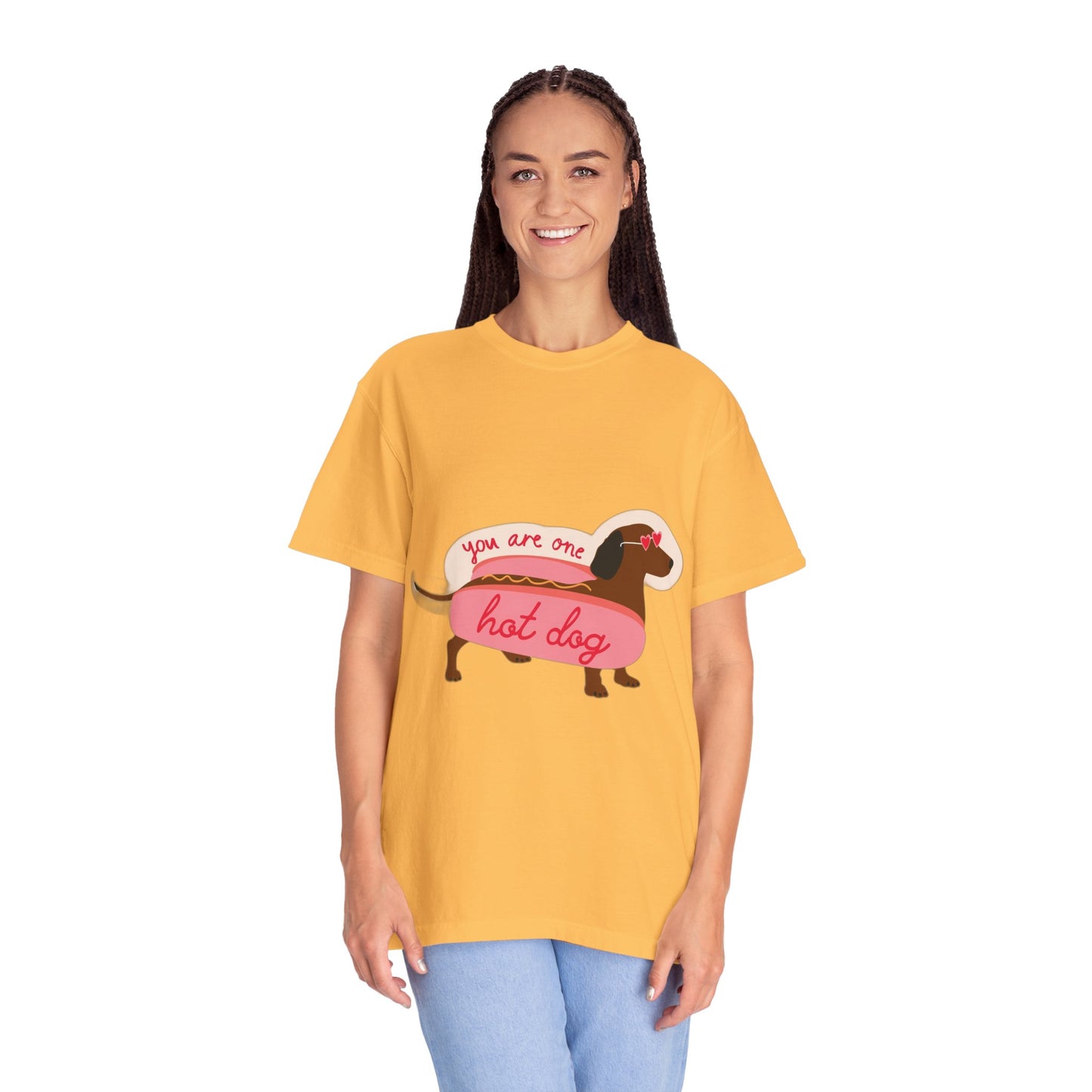 Cute Dog Lover T-Shirt, Casual Dog Mom Shirt, Pet Owner Gift, Fun Animal Tee, Funny Hot Dog Shirt, Birthday Gift for Dog Lovers