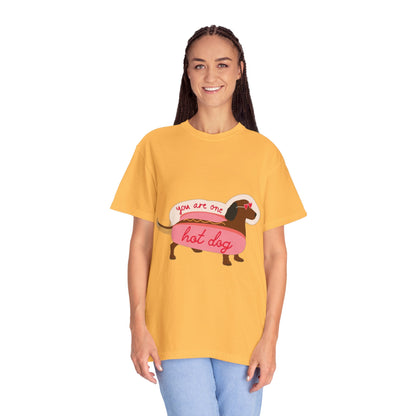 Cute Dog Lover T-Shirt, Casual Dog Mom Shirt, Pet Owner Gift, Fun Animal Tee, Funny Hot Dog Shirt, Birthday Gift for Dog Lovers