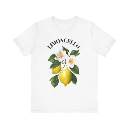 Limoncello Graphic Tee - Fresh Citrus Vibe, Summer Fashion, Unisex Casual Wear, Gift for Lemon Lovers, Vacation Ready