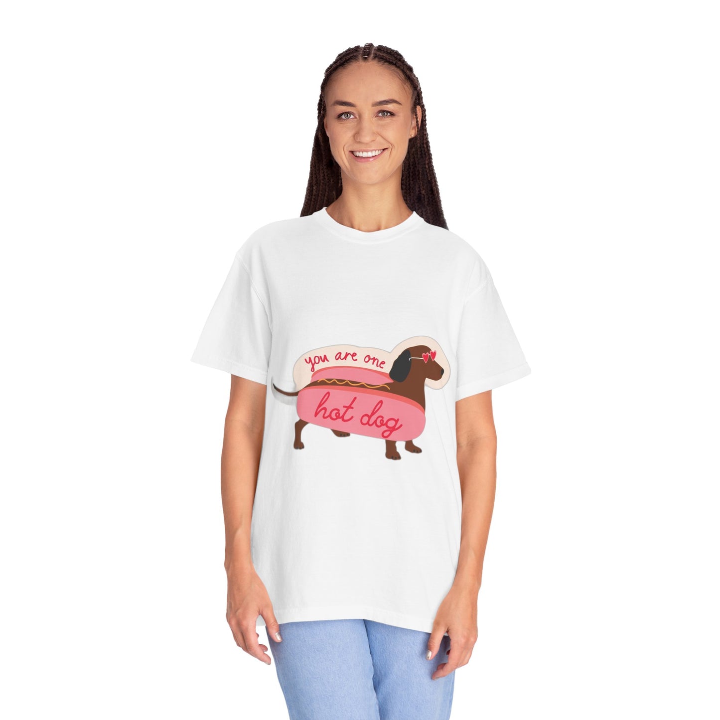 Cute Dog Lover T-Shirt, Casual Dog Mom Shirt, Pet Owner Gift, Fun Animal Tee, Funny Hot Dog Shirt, Birthday Gift for Dog Lovers