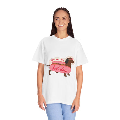Cute Dog Lover T-Shirt, Casual Dog Mom Shirt, Pet Owner Gift, Fun Animal Tee, Funny Hot Dog Shirt, Birthday Gift for Dog Lovers