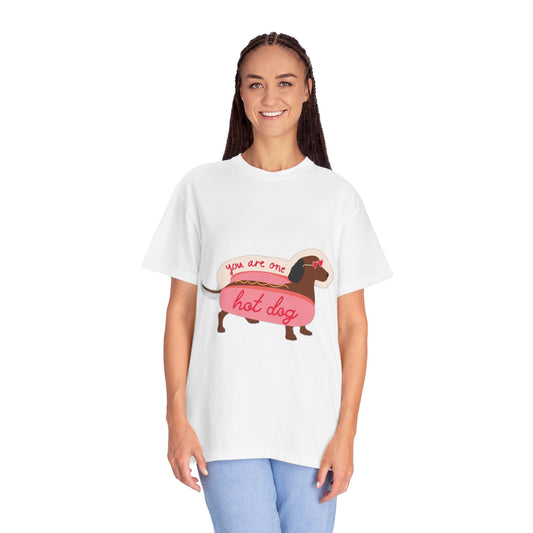Cute Dog Lover T-Shirt, Casual Dog Mom Shirt, Pet Owner Gift, Fun Animal Tee, Funny Hot Dog Shirt, Birthday Gift for Dog Lovers