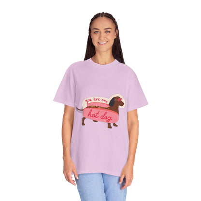 Cute Dog Lover T-Shirt, Casual Dog Mom Shirt, Pet Owner Gift, Fun Animal Tee, Funny Hot Dog Shirt, Birthday Gift for Dog Lovers