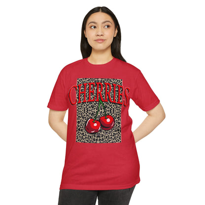 Cherries Graphic T-Shirt, Cute Fruit Tee, Summer Casual Wear, Trendy Unisex Top, Perfect Gift for Her or Him, Retro Cherry Design