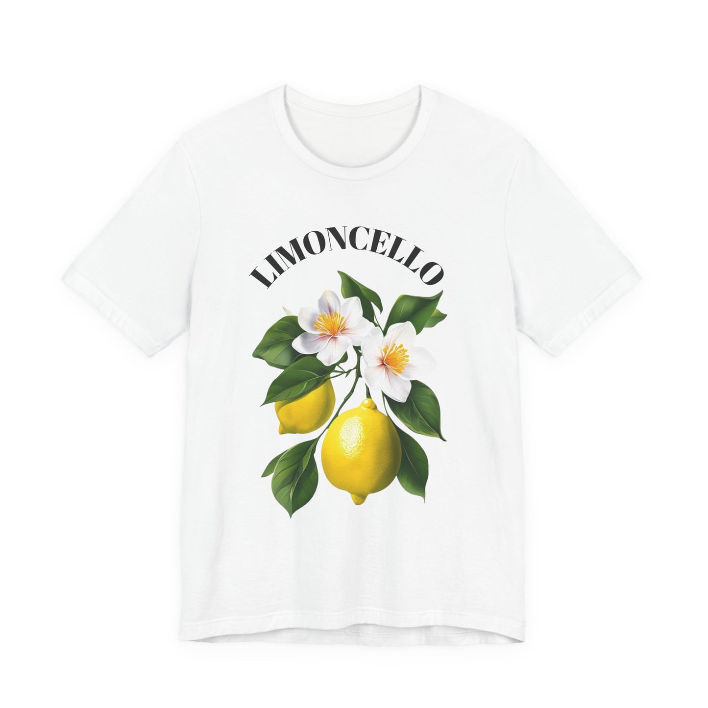 Limoncello Graphic Tee - Fresh Citrus Vibe, Summer Fashion, Unisex Casual Wear, Gift for Lemon Lovers, Vacation Ready