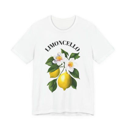 Limoncello Graphic Tee - Fresh Citrus Vibe, Summer Fashion, Unisex Casual Wear, Gift for Lemon Lovers, Vacation Ready
