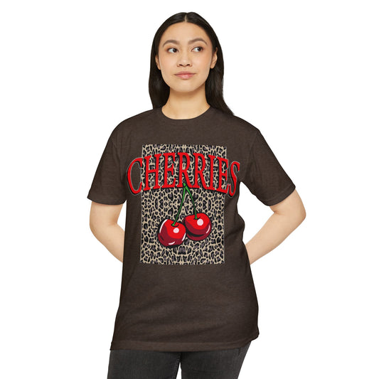 Cherries Graphic T-Shirt, Cute Fruit Tee, Summer Casual Wear, Trendy Unisex Top, Perfect Gift for Her or Him, Retro Cherry Design