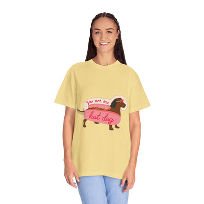 Cute Dog Lover T-Shirt, Casual Dog Mom Shirt, Pet Owner Gift, Fun Animal Tee, Funny Hot Dog Shirt, Birthday Gift for Dog Lovers