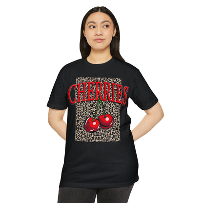 Cherries Graphic T-Shirt, Cute Fruit Tee, Summer Casual Wear, Trendy Unisex Top, Perfect Gift for Her or Him, Retro Cherry Design