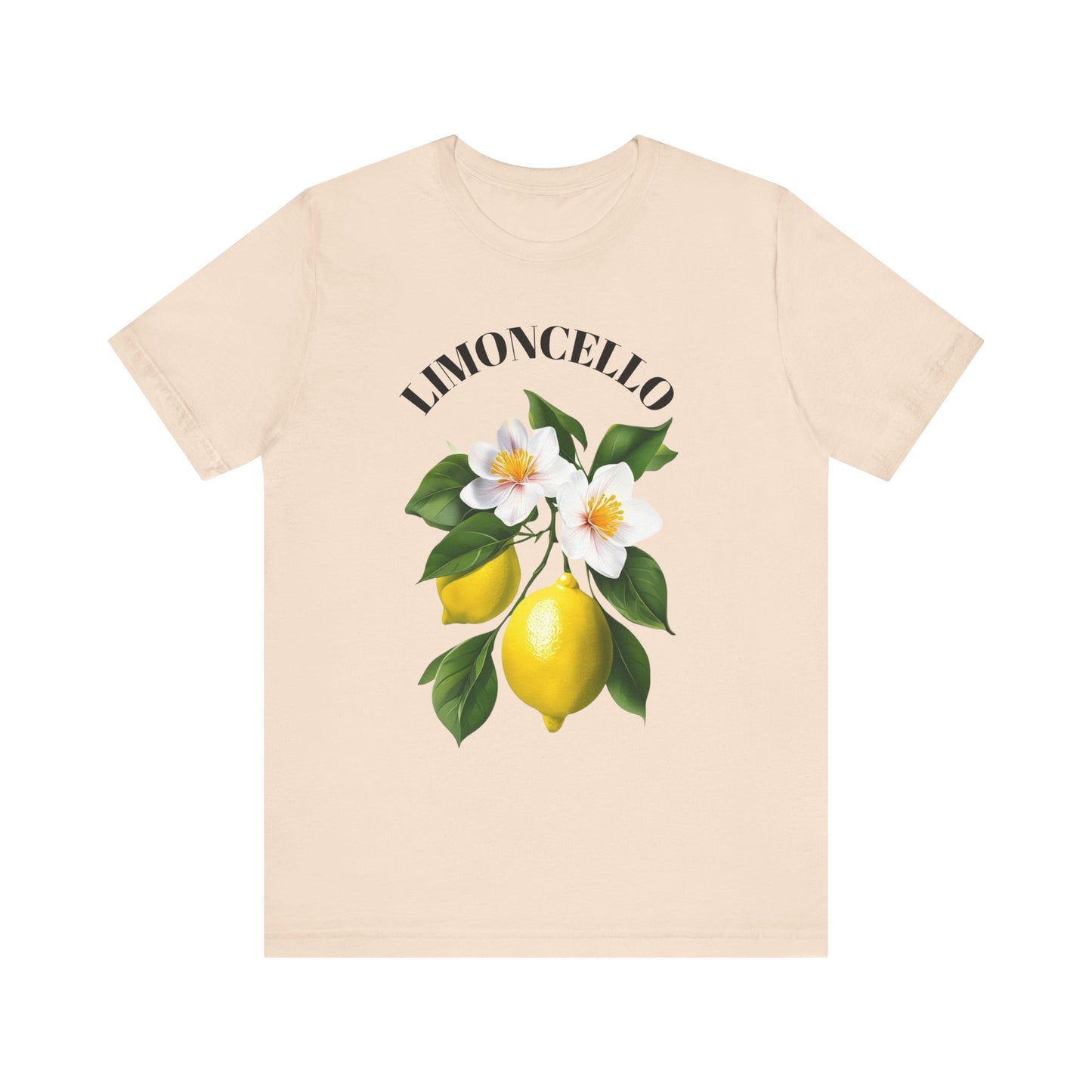 Limoncello Graphic Tee - Fresh Citrus Vibe, Summer Fashion, Unisex Casual Wear, Gift for Lemon Lovers, Vacation Ready