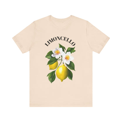 Limoncello Graphic Tee - Fresh Citrus Vibe, Summer Fashion, Unisex Casual Wear, Gift for Lemon Lovers, Vacation Ready