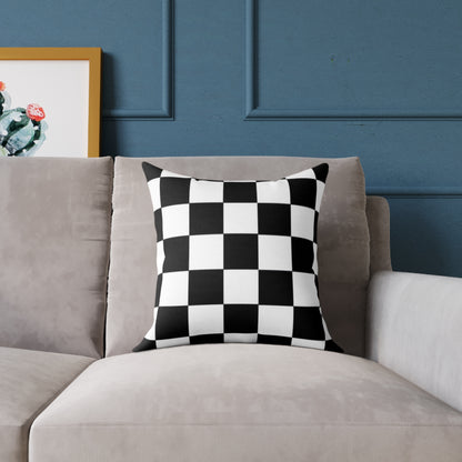 Square Poly Canvas Pillow