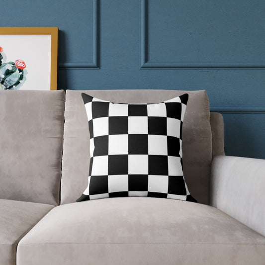 Square Poly Canvas Pillow