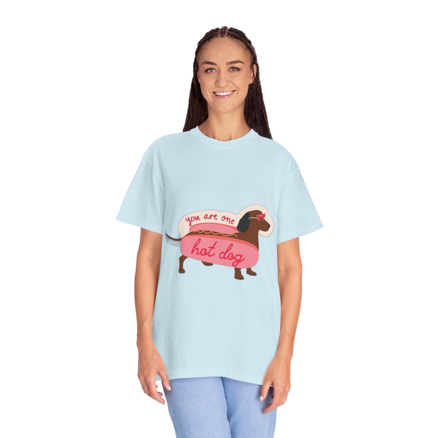 Cute Dog Lover T-Shirt, Casual Dog Mom Shirt, Pet Owner Gift, Fun Animal Tee, Funny Hot Dog Shirt, Birthday Gift for Dog Lovers