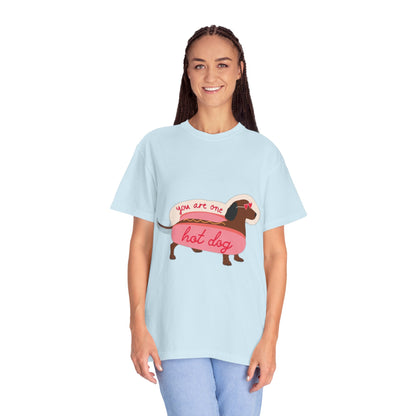 Cute Dog Lover T-Shirt, Casual Dog Mom Shirt, Pet Owner Gift, Fun Animal Tee, Funny Hot Dog Shirt, Birthday Gift for Dog Lovers