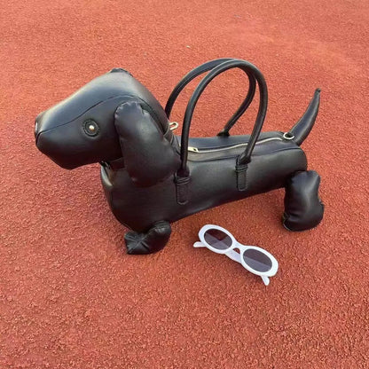 Cute Lovely Black Dog Handbag Luxury Famous  Bolsas Y2K Handbags For Women