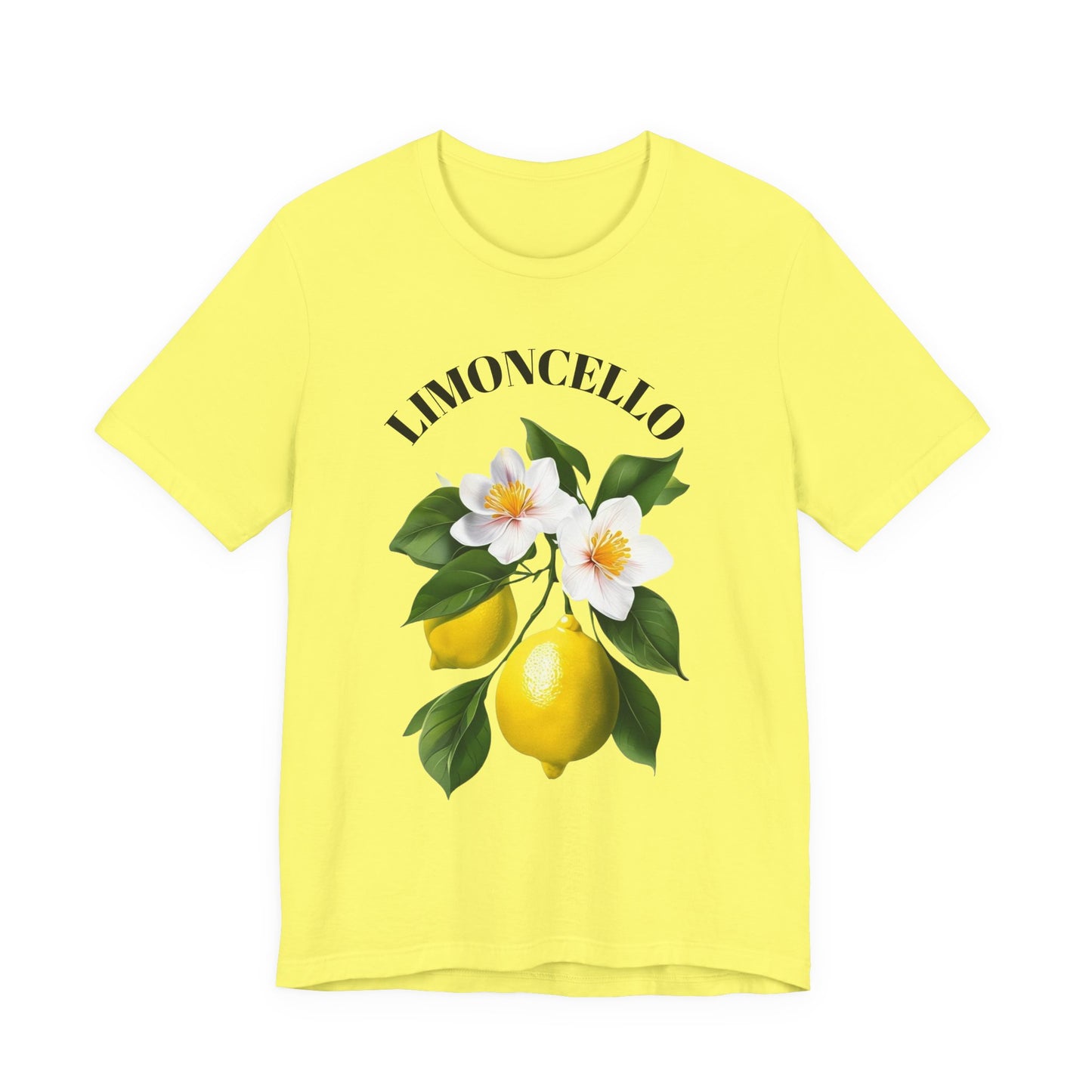 Limoncello Graphic Tee - Fresh Citrus Vibe, Summer Fashion, Unisex Casual Wear, Gift for Lemon Lovers, Vacation Ready